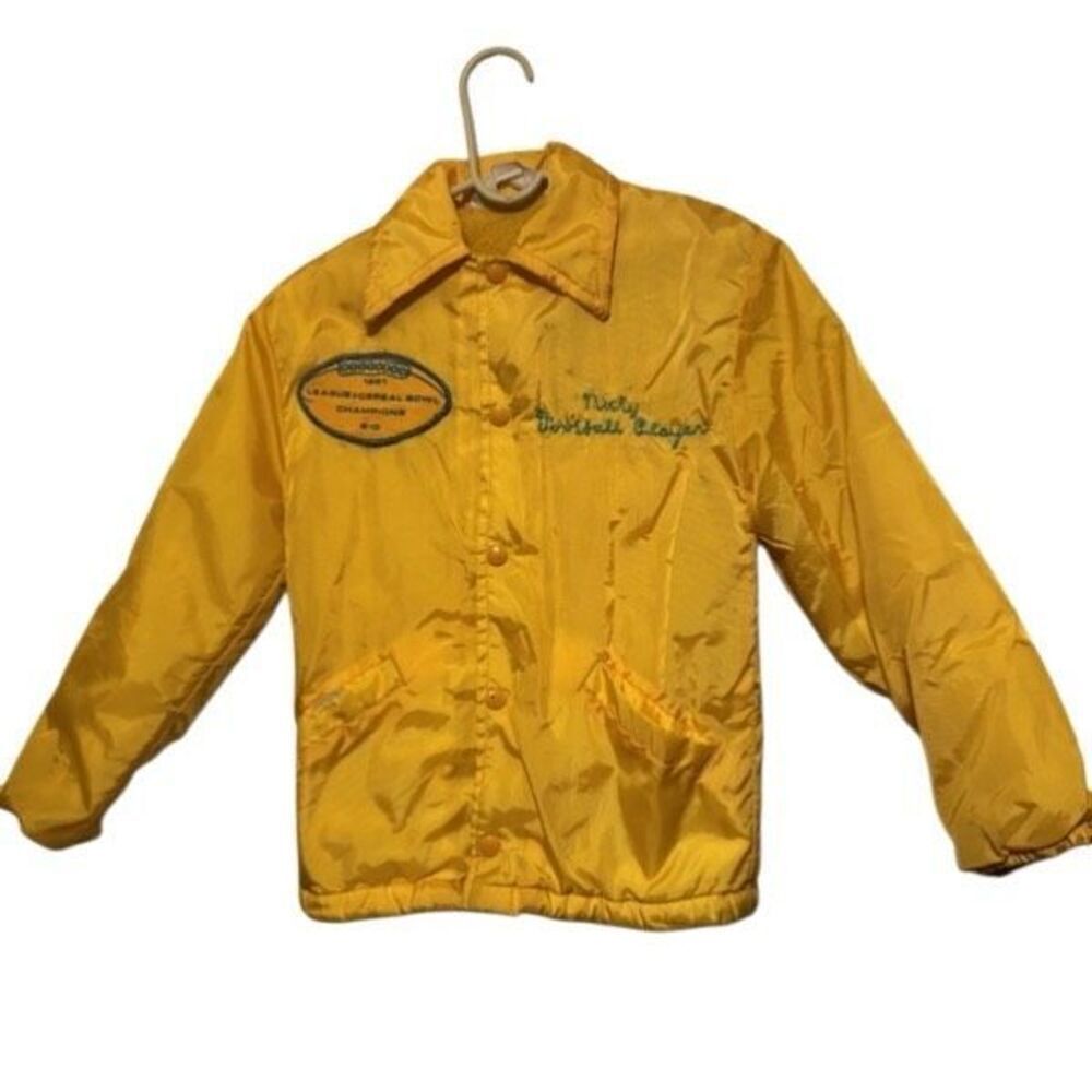 Brockway Screamin’ Eagles Midget Football 1981 Youth Medium Nylon Jacket
